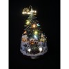 Snow globe with Santa and gifts