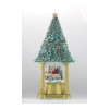 Snow globe with Santa and gifts