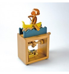 Pinocchio theater made of wood