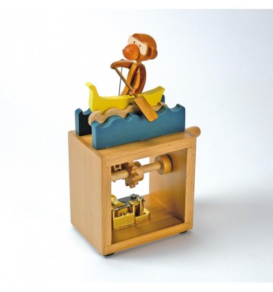 Pinocchio theater made of wood