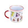 Caneca Porcelana de bordo fino Cavaleiros e Dragões
