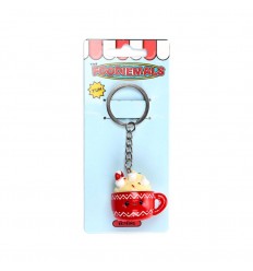 Porta-Chaves Foodiemals Aspen chocolate quente