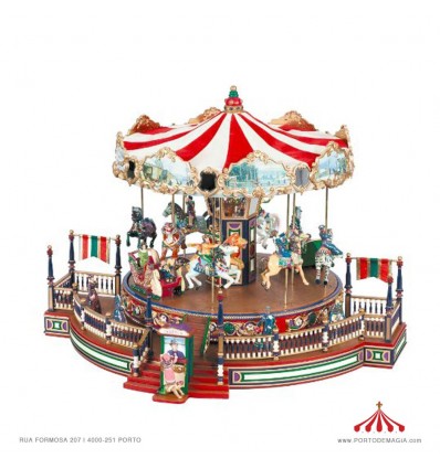 Carrossel com passadiço dianteiro