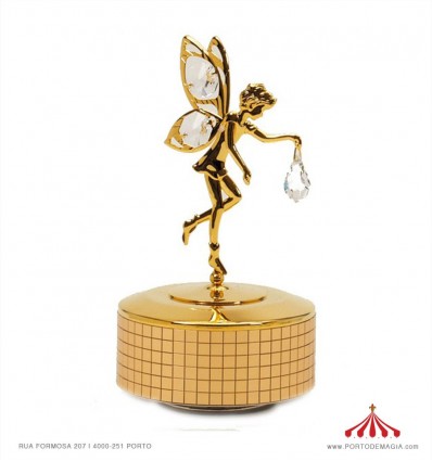 Fada com 5 cristais Austriêcos