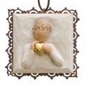 Heart of Gold Metal Ornament - Willow Tree ®