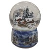 Casa inverno - bola de neve porcelana